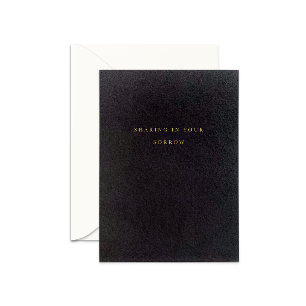 Sharing Sorrow Greeting Card