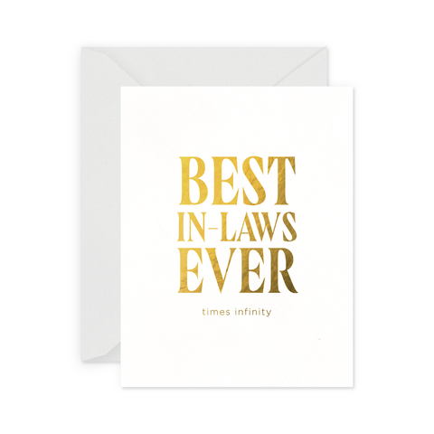 Best In Laws Greeting Card
