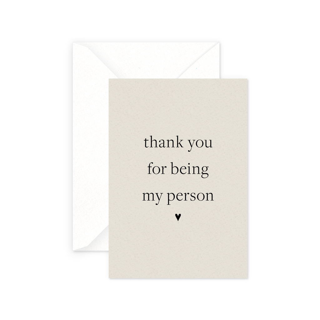 My Person Greeting Card