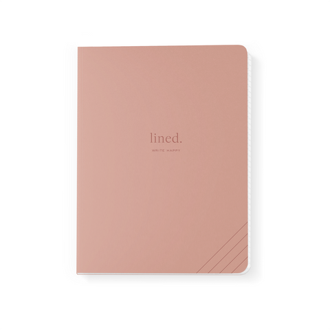 Lined Composition Notebook in Pink