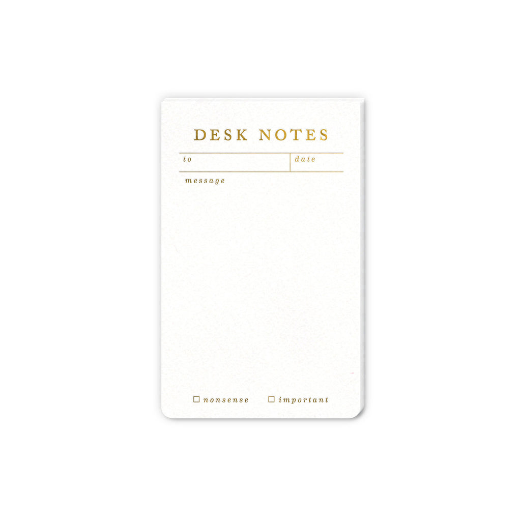Desk Notes Notepad