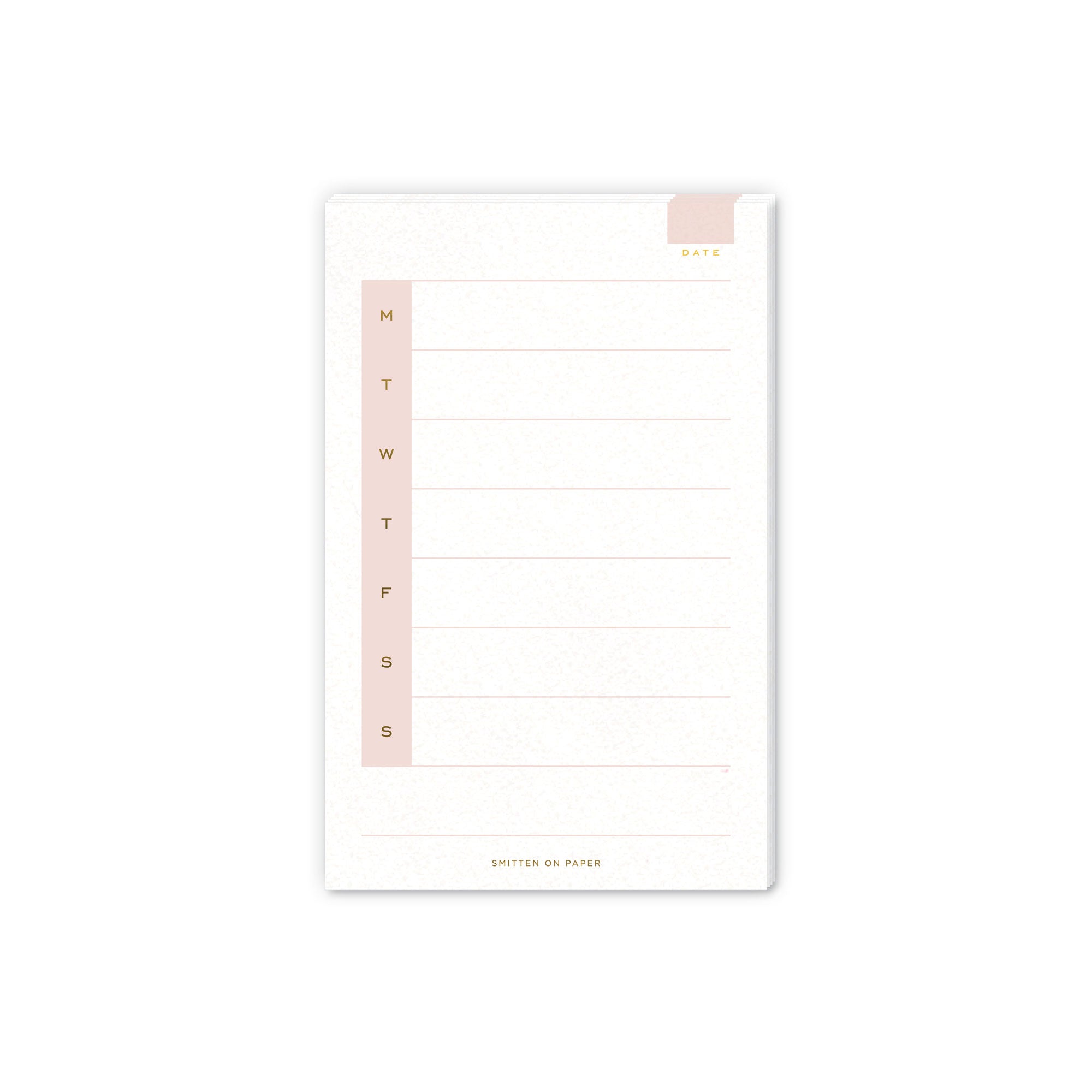 Weekly Agenda • Open Dated Planner – Smitten on Paper