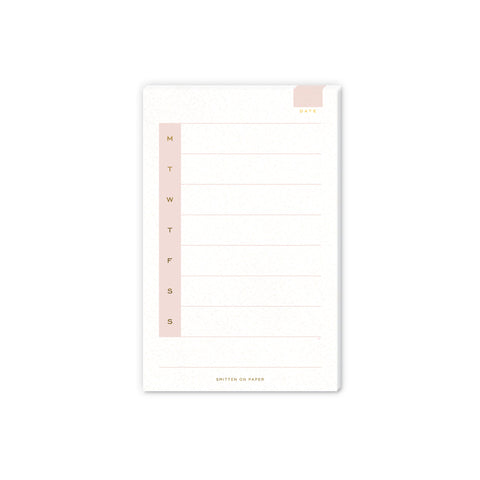Weekly Medium Notepad
