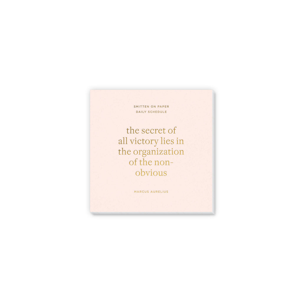 Blush Organization Notepad