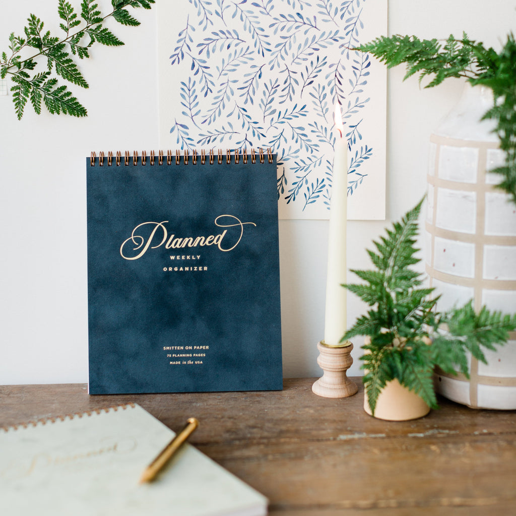 Velvet Planner Denim
