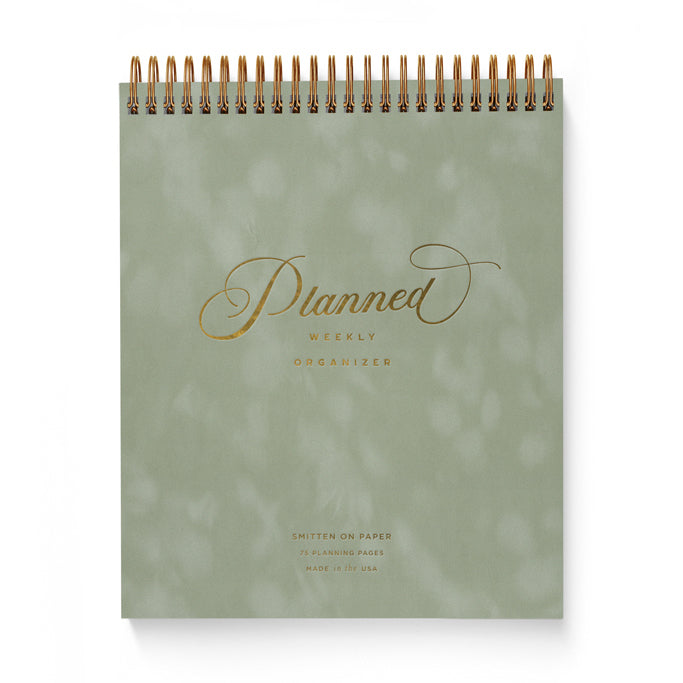 Velvet Planner Sage – Smitten on Paper