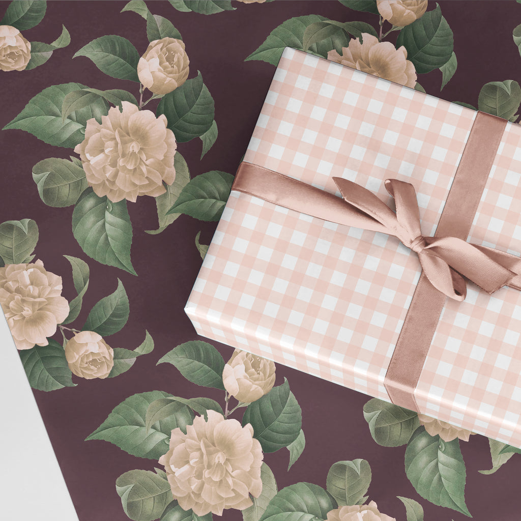 Vintage Floral Gift Wrap Sheets
