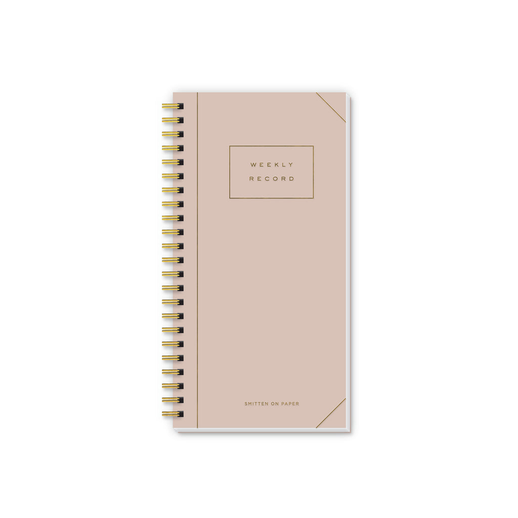 Weekly Record • Open Dated Planner