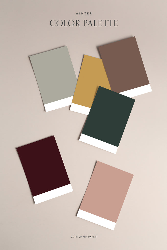 Winter Color Palette and Inspiration