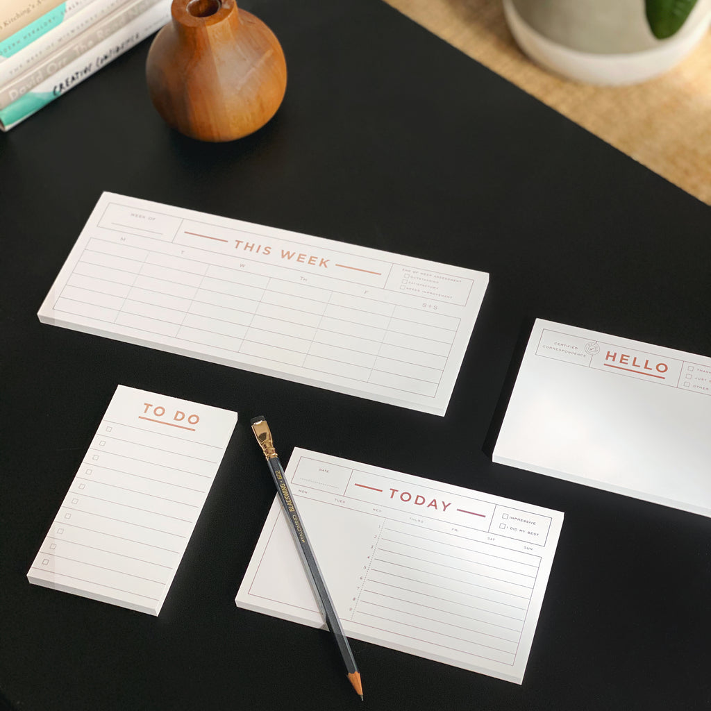 Hello Notepad – Smitten on Paper