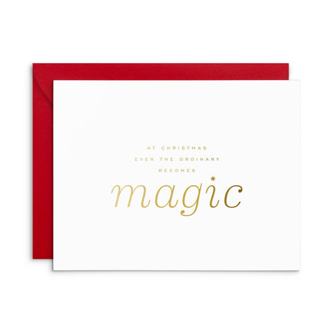 Christmas Magic Greeting Card