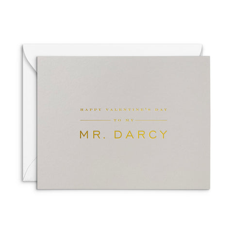 Mr Darcy Greeting Card