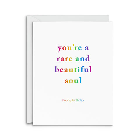 Rare and Beautiful Birthday Greeting Card