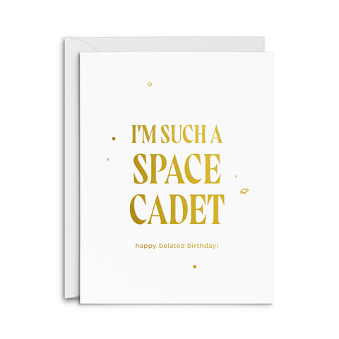 Space Cadet Birthday Greeting Card