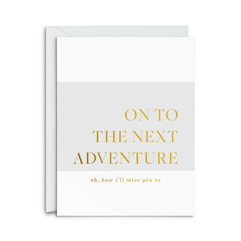 Next Adventure Greeting Card