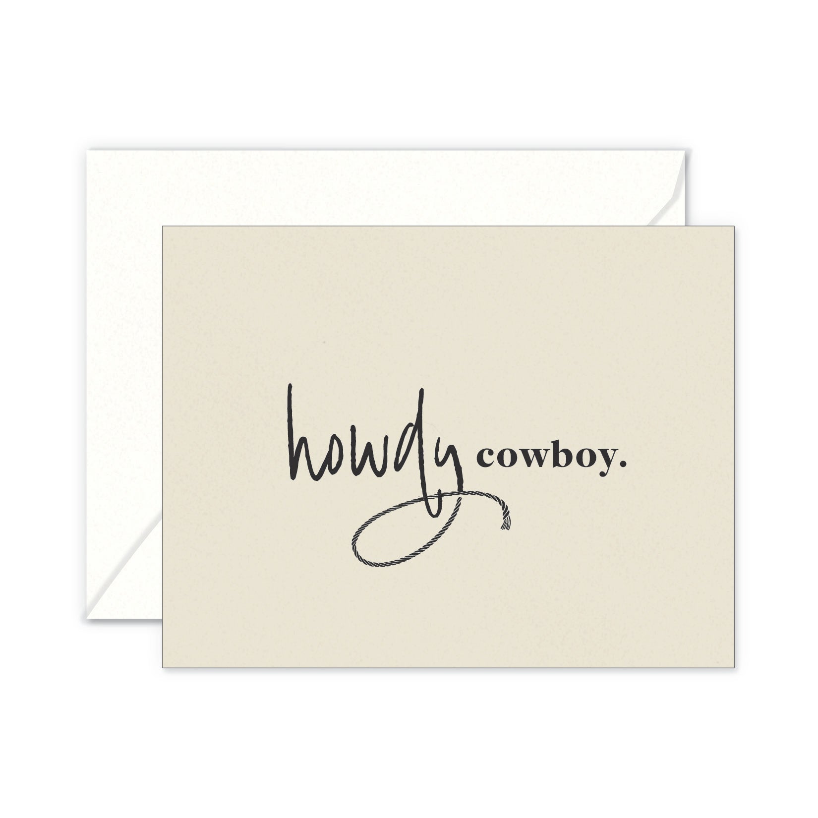 Howdy Cowboy – Smitten on Paper