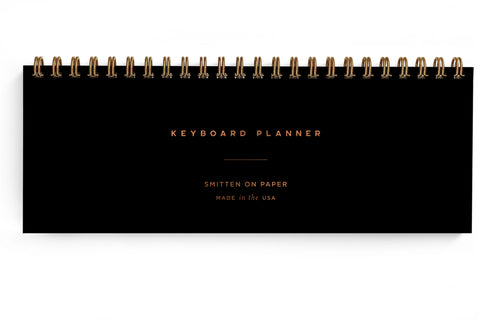 Keyboard Planner in Black