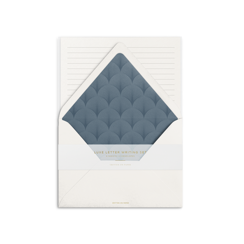 Luxe Letter Writing Set Slate