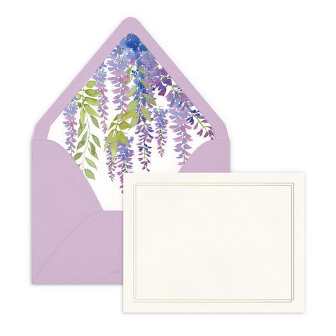 Wisteria Luxe Lined Note Set