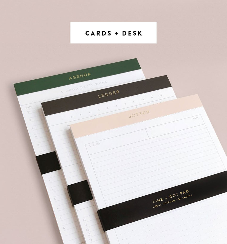Cards + Desk
