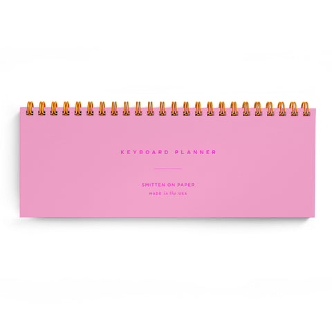 Keyboard Planner Neon Pink