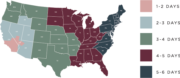 shipping map