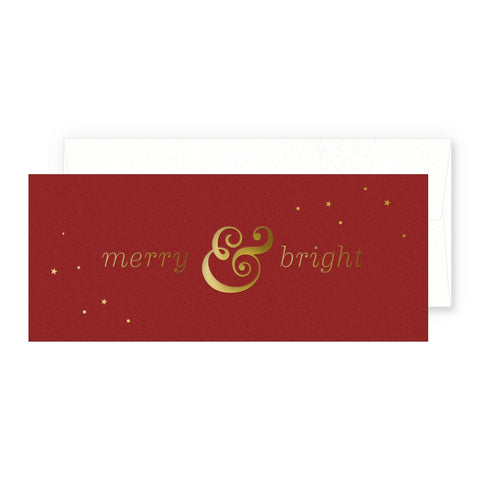 Merry and Bright Greeting Card