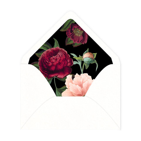 Signature Envelope Liners Volume 1: Bold Botanicals