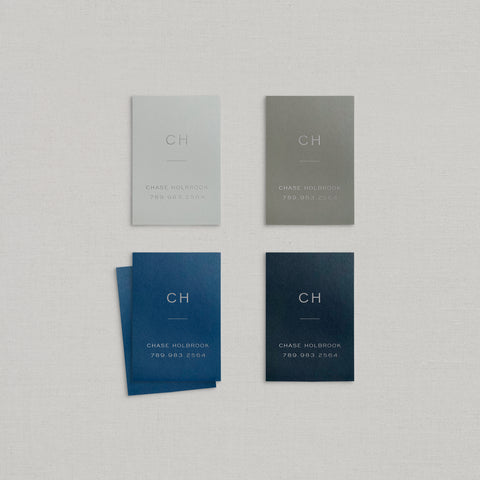 Chase Business Cards Foil