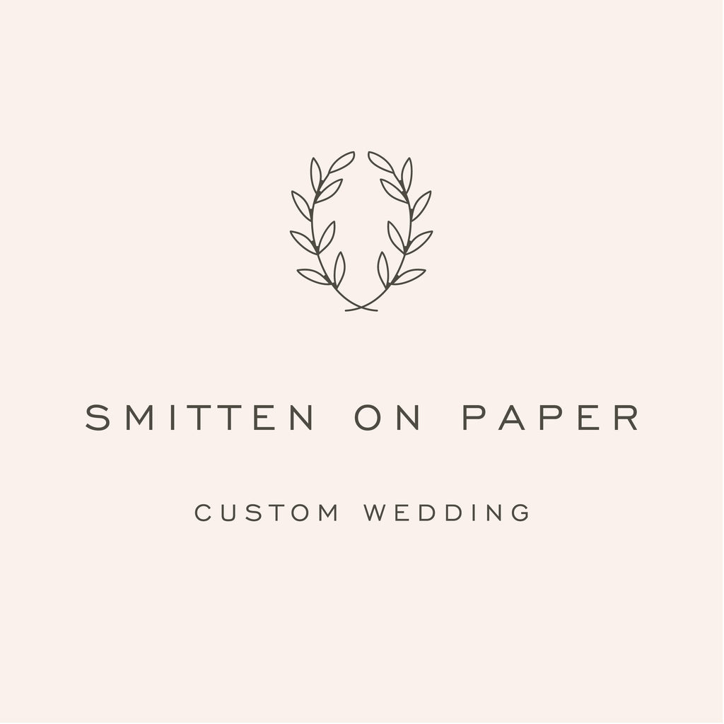 Tented Small Digital 1-Color Letterpress Card with Envelope