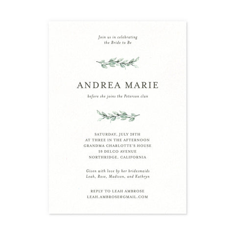 Party/Shower Invitations