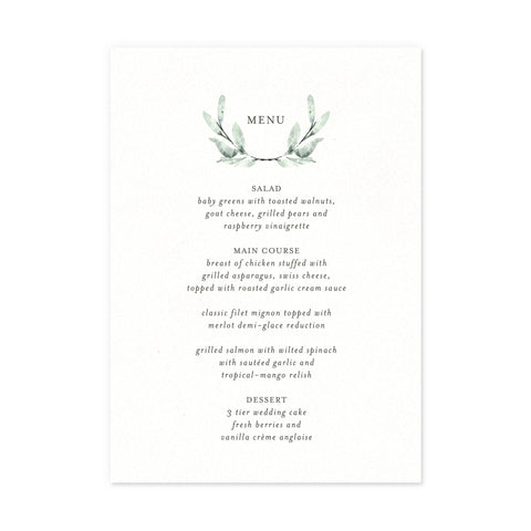 Menus