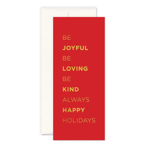 Be Joyful Greeting Card