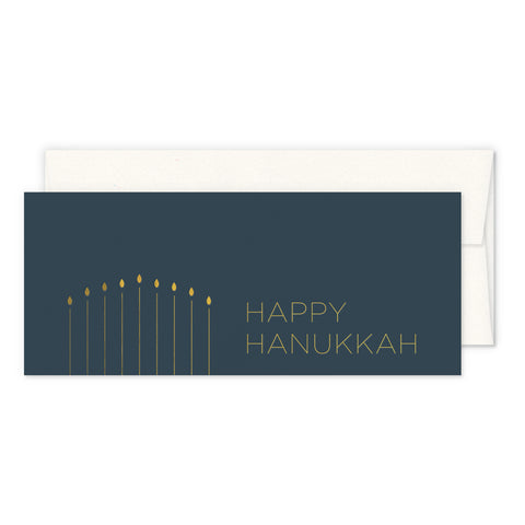Simple Hanukkah Greeting Card