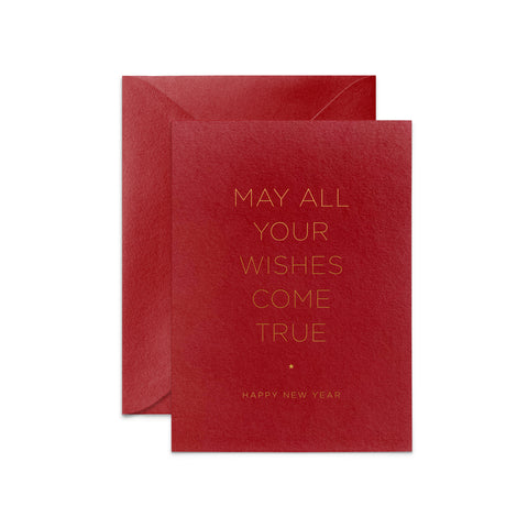 Wishes Lunar New Year Greeting Card