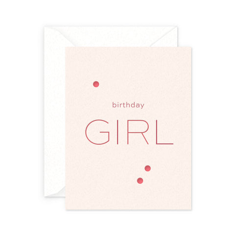Birthday Girl Greeting Card