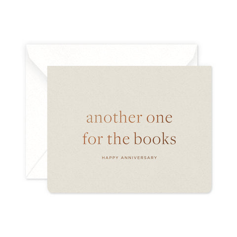 For The Books Greeting Card