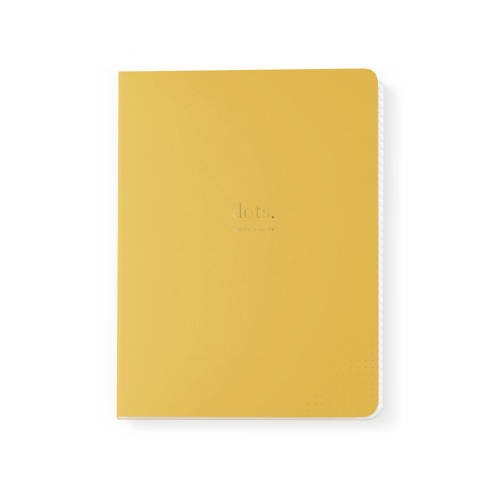 Dots Composition Notebook in Yellow