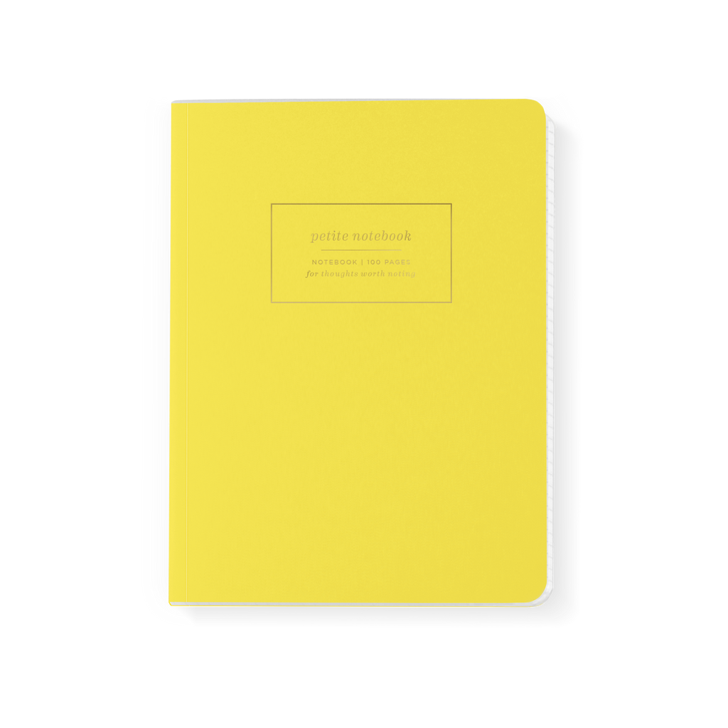 Petite Notebook in Yellow