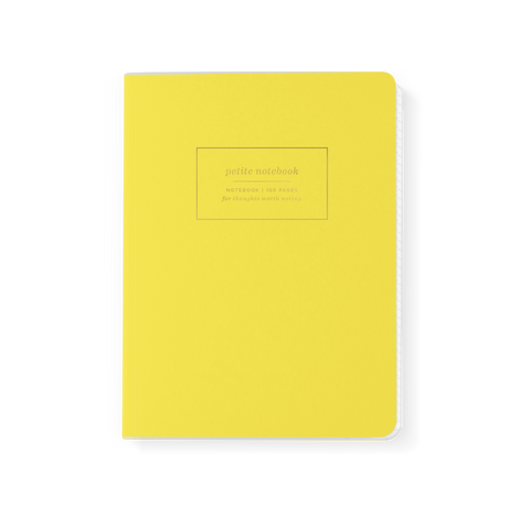Petite Notebook in Yellow