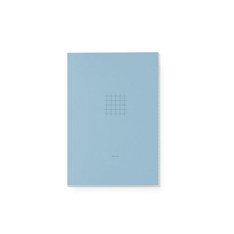 Grid Pocket Notepad in Blue