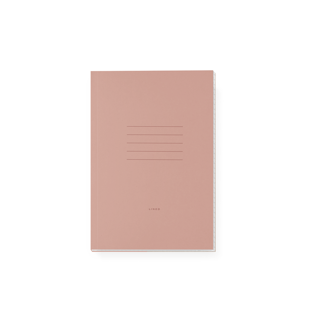 Lined Pocket Notepad in Pink