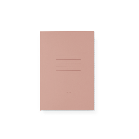 Lined Pocket Notepad in Pink