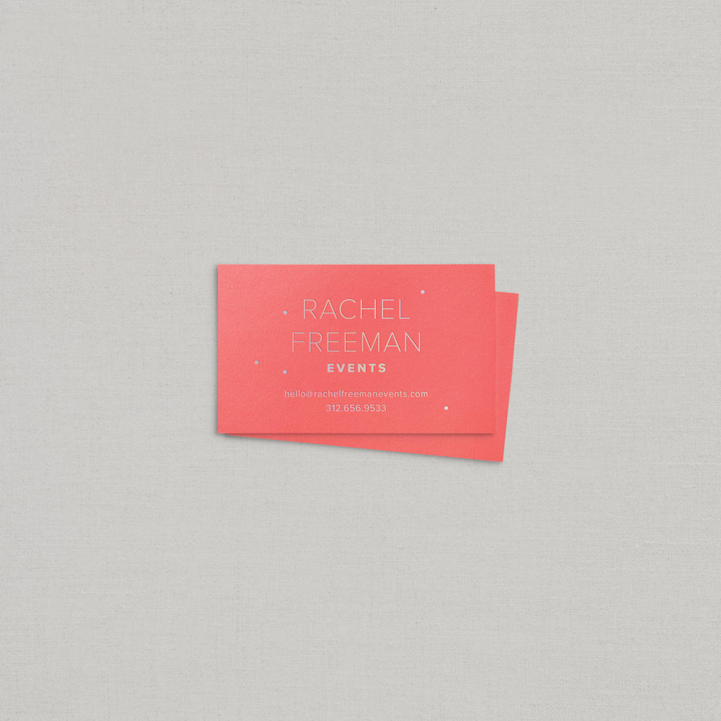 Rachel Business Cards Foil