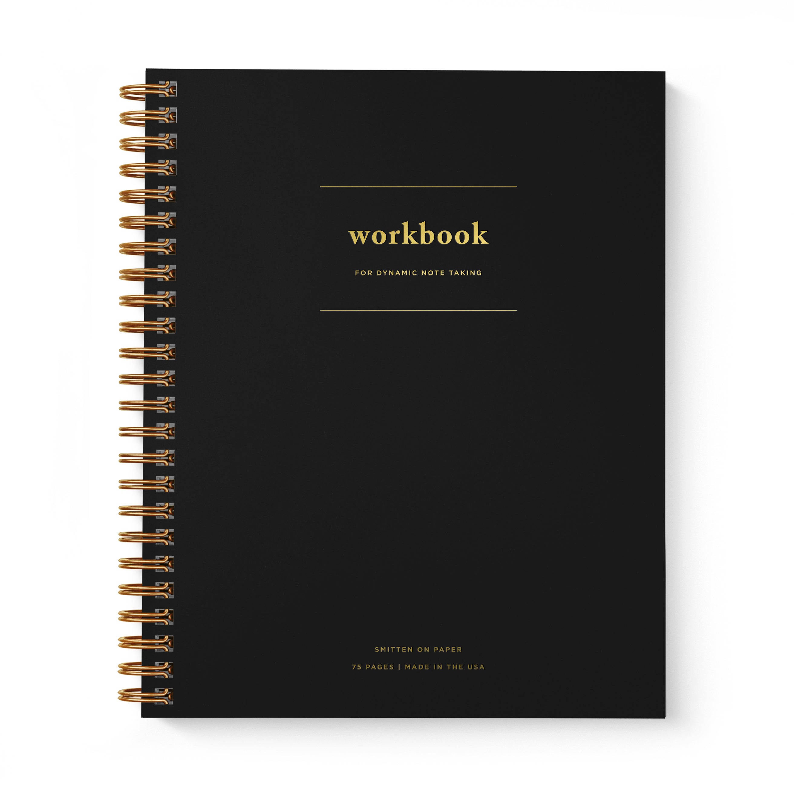 Workbook Black – Smitten on Paper