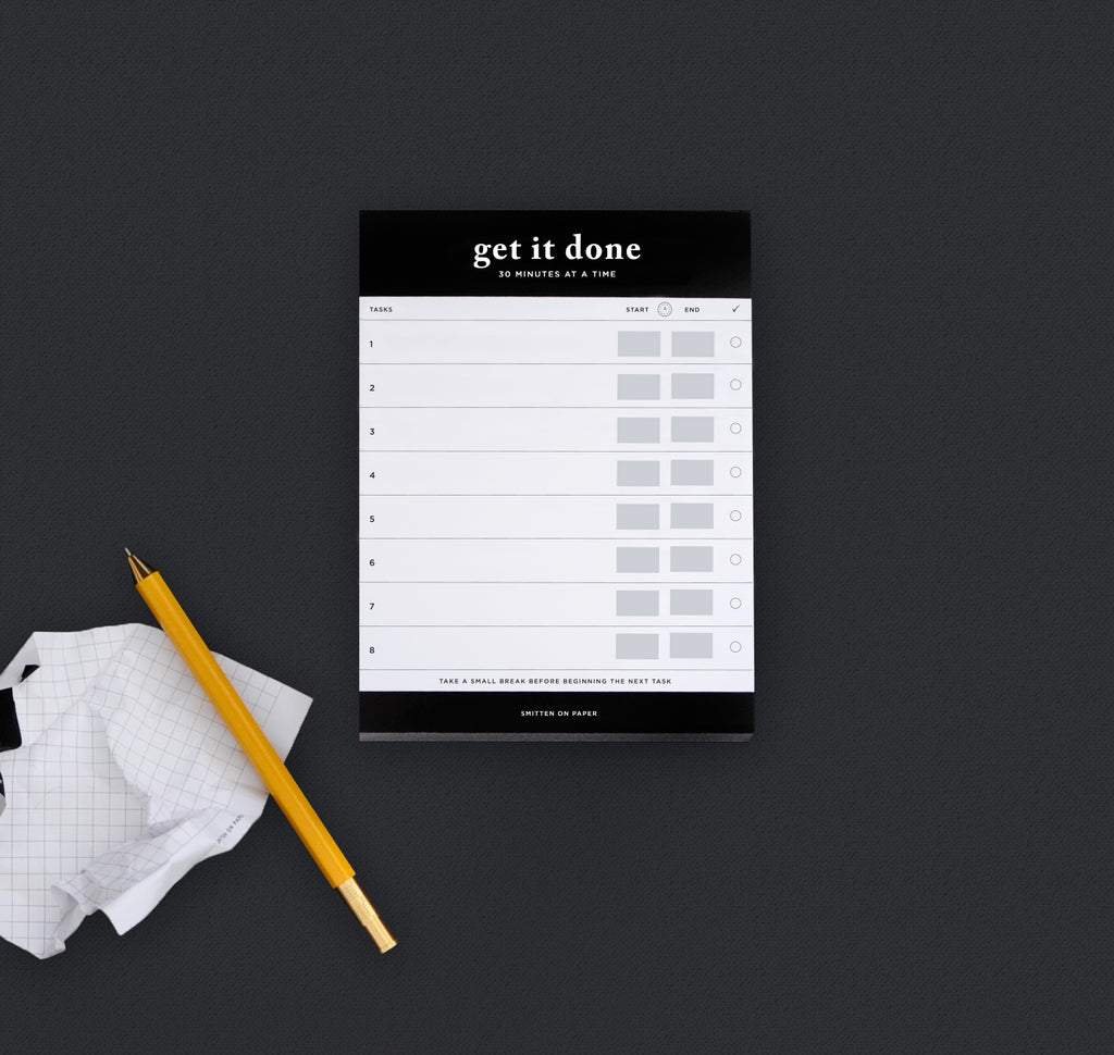 Get It Done Chunky Notepad