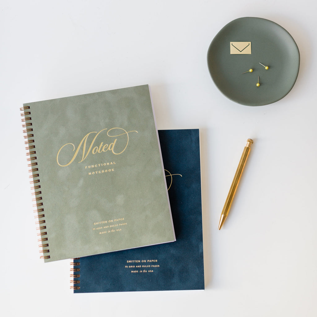 Velvet Notebook Denim