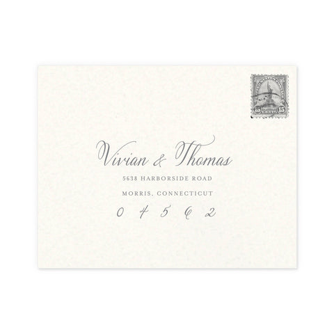 Luxe RSVP Return Address